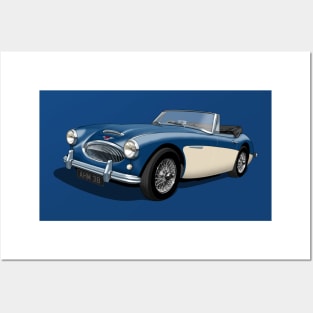 Austin Healey 3000 Mk3 Posters and Art